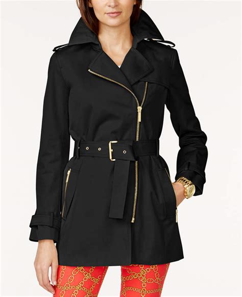 michael kors trench coat belt replacement|Michael Kors trench coat men.